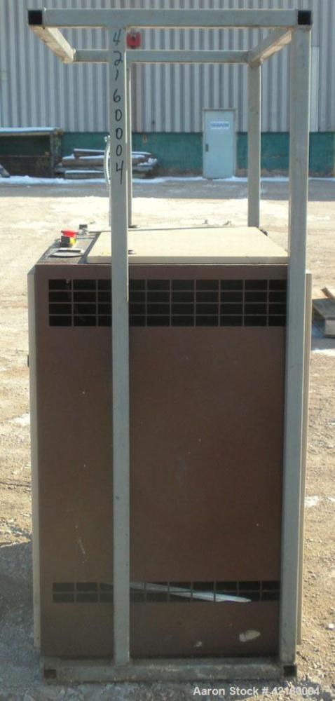Used Curtis-Toledo Single Stage Rotary Screw Compressor, Model RS10. Oil cooled, 38.5 CFM at 115 PSI at 4940 RPM. Driven by a 10 HP, 3/50/230/400 Volt, 2880 RPM or 3/60/275/480 Volt, 3450 RPM motor. ...