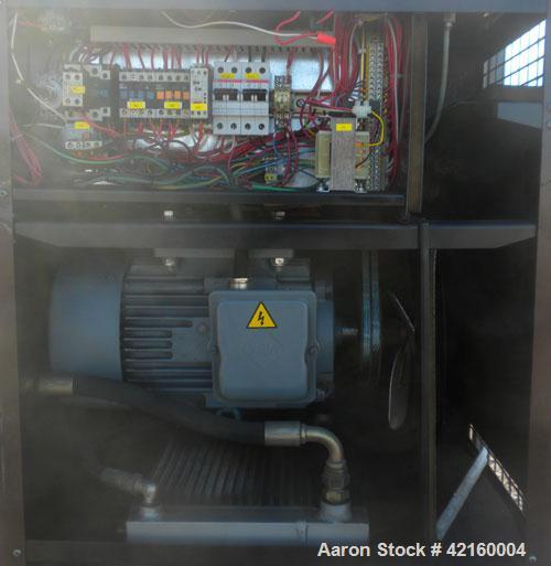 Used Curtis-Toledo Single Stage Rotary Screw Compressor, Model RS10. Oil cooled, 38.5 CFM at 115 PSI at 4940 RPM. Driven by a 10 HP, 3/50/230/400 Volt, 2880 RPM or 3/60/275/480 Volt, 3450 RPM motor. ...