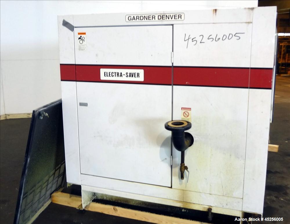 Used Gardner Denver Electra-Saver Water Cooled Rotary Screw Air Compressor, Model EAQS0F