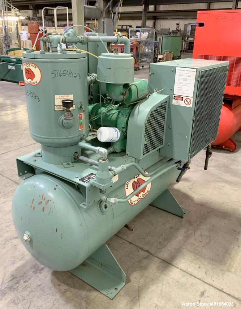 Used Gardner Denver Rotary Screw Air Compressor, Model EBERGB