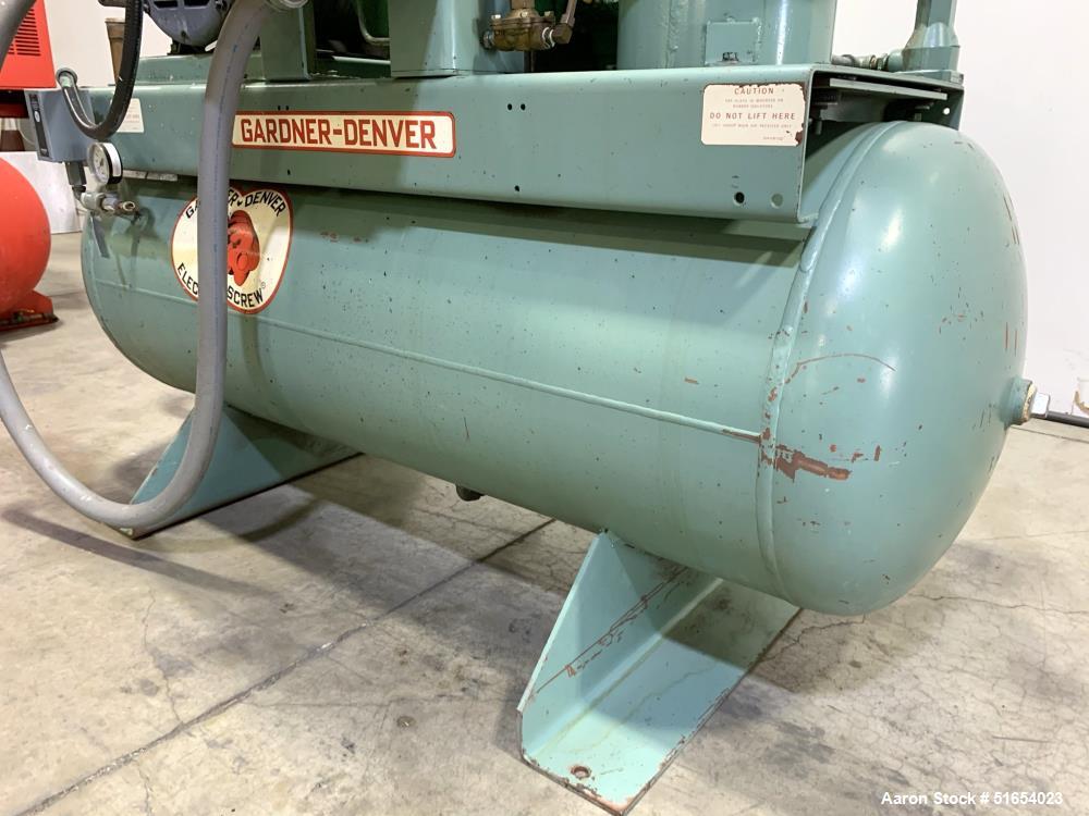 Used Gardner Denver Rotary Screw Air Compressor, Model EBERGB