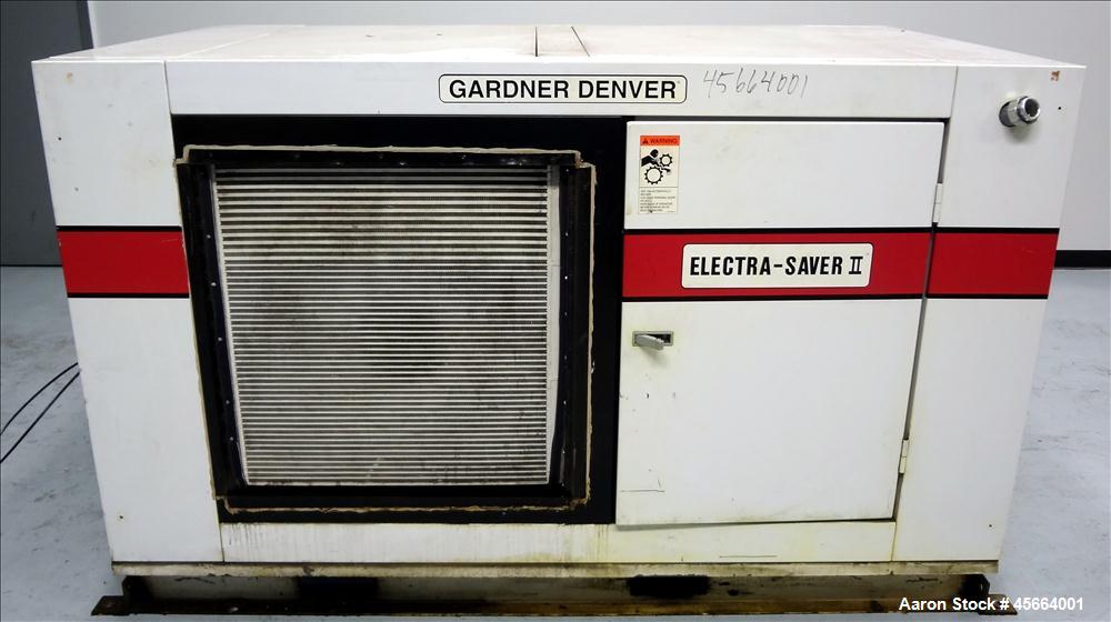 Used Gardner Denver Electra-Saver II Air Compressor, Model EBHQJC.