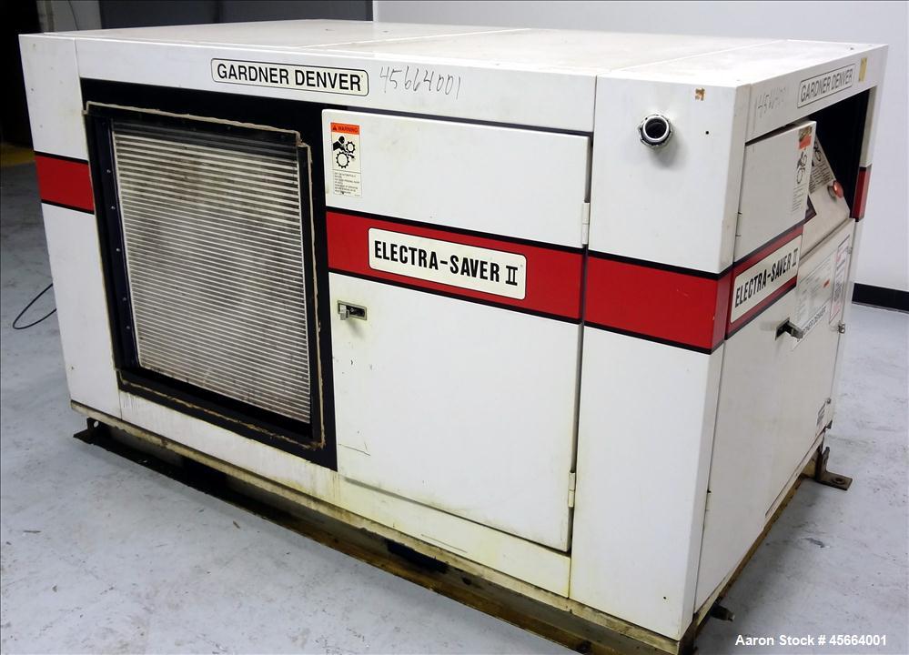 Used Gardner Denver Electra-Saver II Air Compressor, Model EBHQJC.