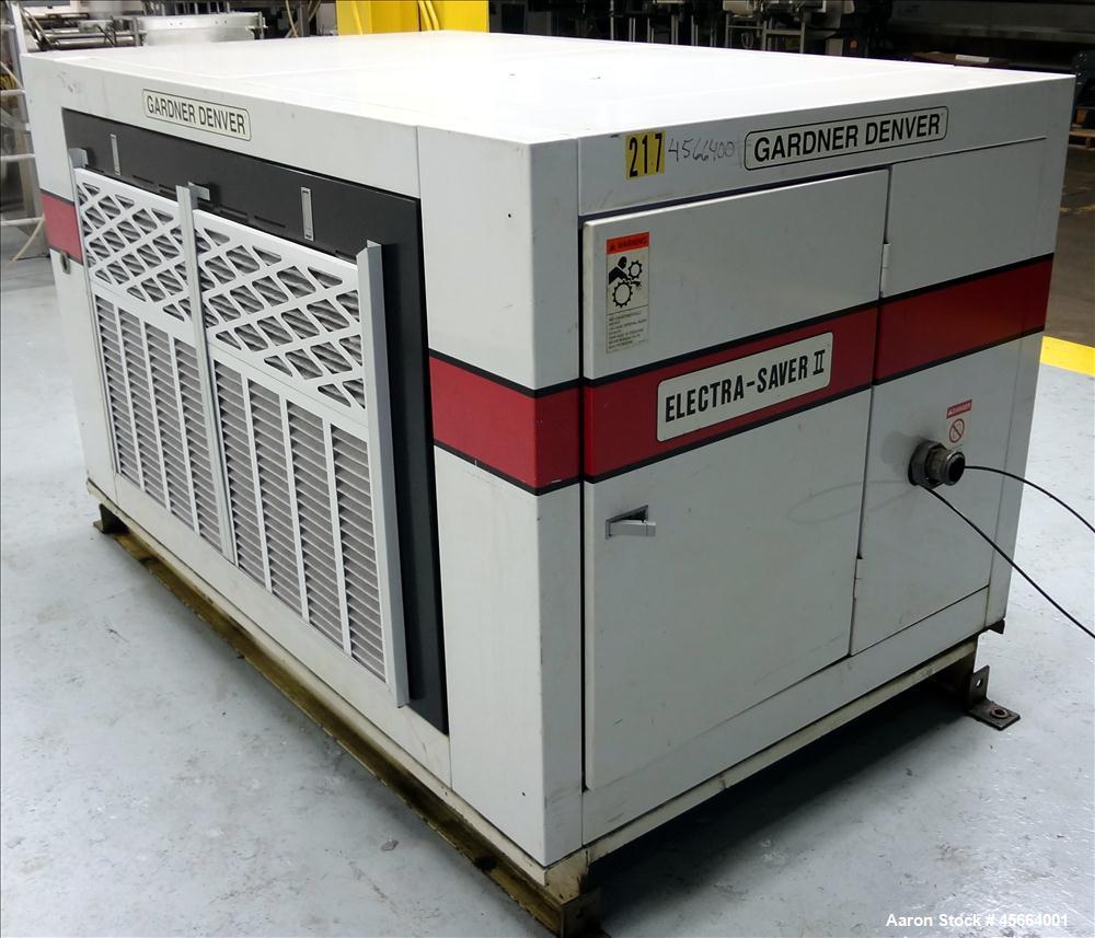 Used Gardner Denver Electra-Saver II Air Compressor, Model EBHQJC.