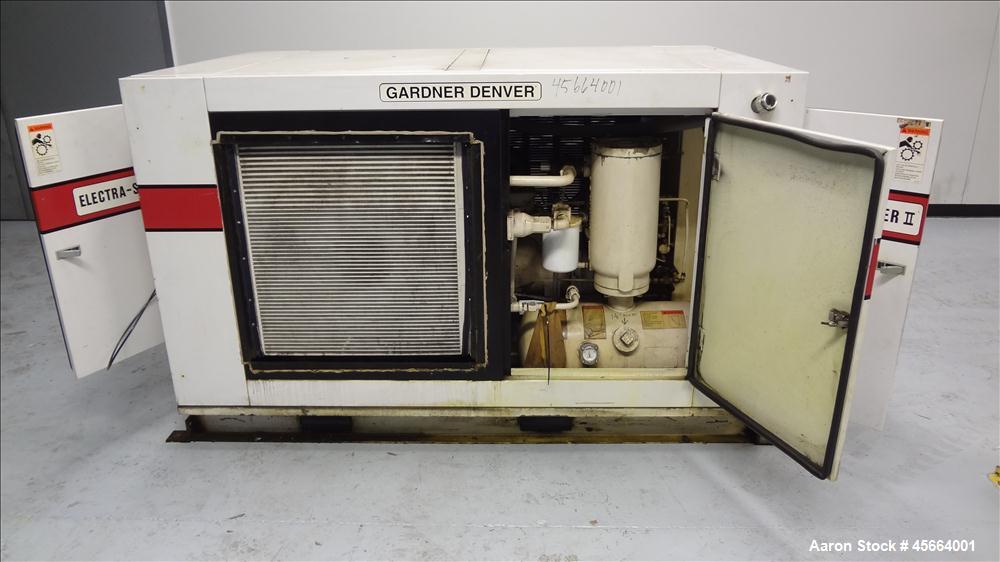 Used Gardner Denver Electra-Saver II Air Compressor, Model EBHQJC.