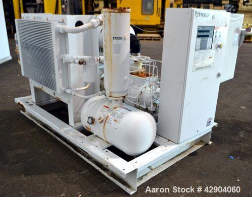 Used Gardner Denver Electra-Saver II Oil Flooded Rotary Screw Air Compressor, Model EBM99K. Rated approximate 320 cfm at 125 psi. Driven by a 75hp, 3/60/230/460 volt, 1775 rpm motor. Includes Auto-Se...
