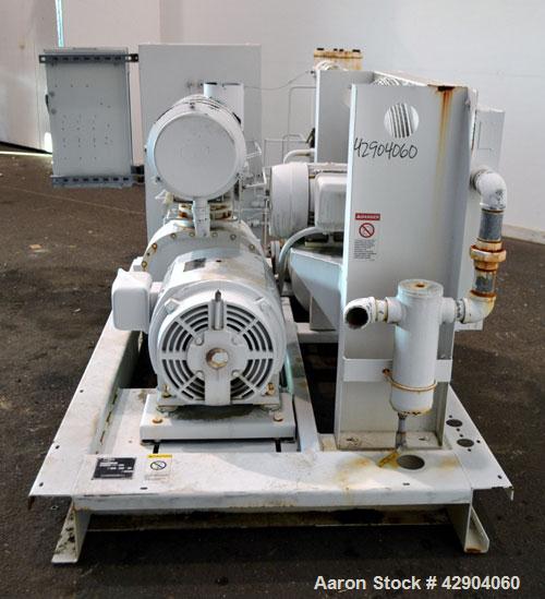 Used Gardner Denver Electra-Saver II Oil Flooded Rotary Screw Air Compressor, Model EBM99K. Rated approximate 320 cfm at 125 psi. Driven by a 75hp, 3/60/230/460 volt, 1775 rpm motor. Includes Auto-Se...