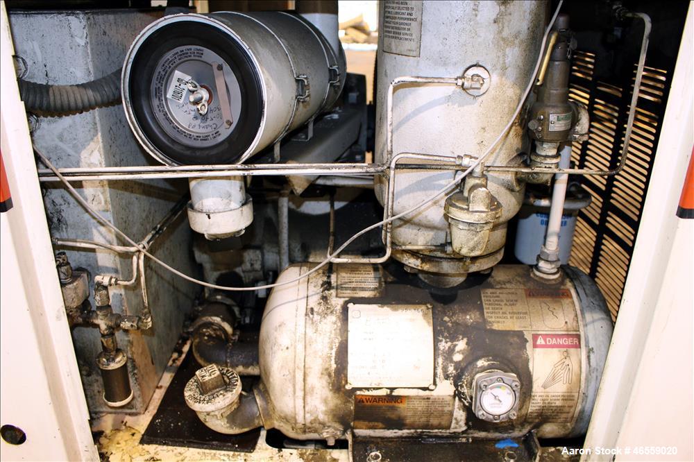 Used Gardner Denver Electra-Screw Rotary Screw Air Compressor, Model EDEQJF.