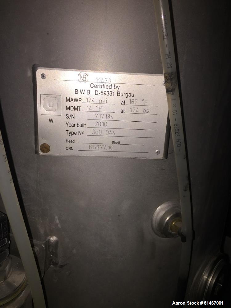 Used Gardner Denver Air Compressor, Model Enviroaire VS-75-10A