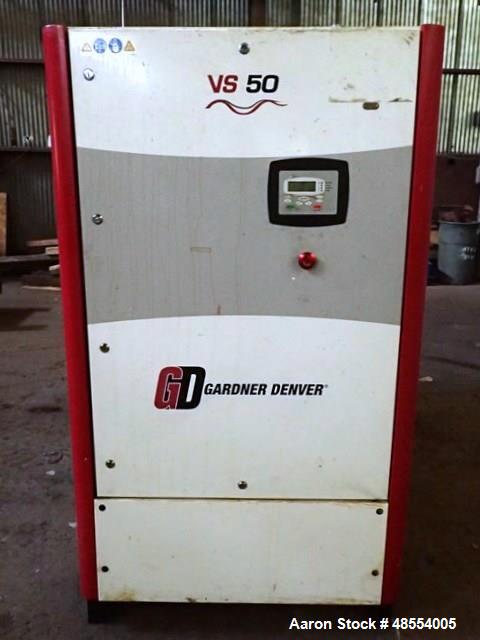 Used Gardner Denver Air Compressor, Model VS45-70A. 125PSI.