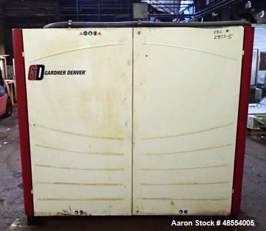 Used Gardner Denver Air Compressor, Model VS45-70A. 125PSI.