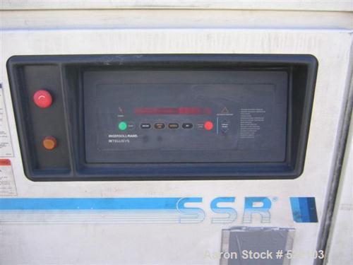 USED: Ingersoll Rand EP 150 compressor, rated at 6570 scfm @ 125 psi,150 hp drive motor 460/3/60/210 amps, enclosure.