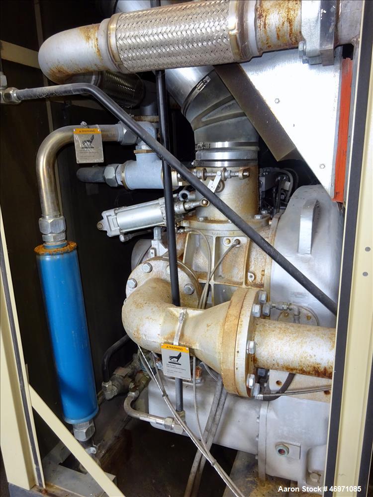 Used Ingersoll-Rand Sierra Air Cooled Rotary Screw Air Compressor, Model H350A. Capacity 1501 CFM, rated operating pressure 125 psig. Driven by a 350hp, 3/60/460 volt, 1788 rpm motor. Includes an Int...