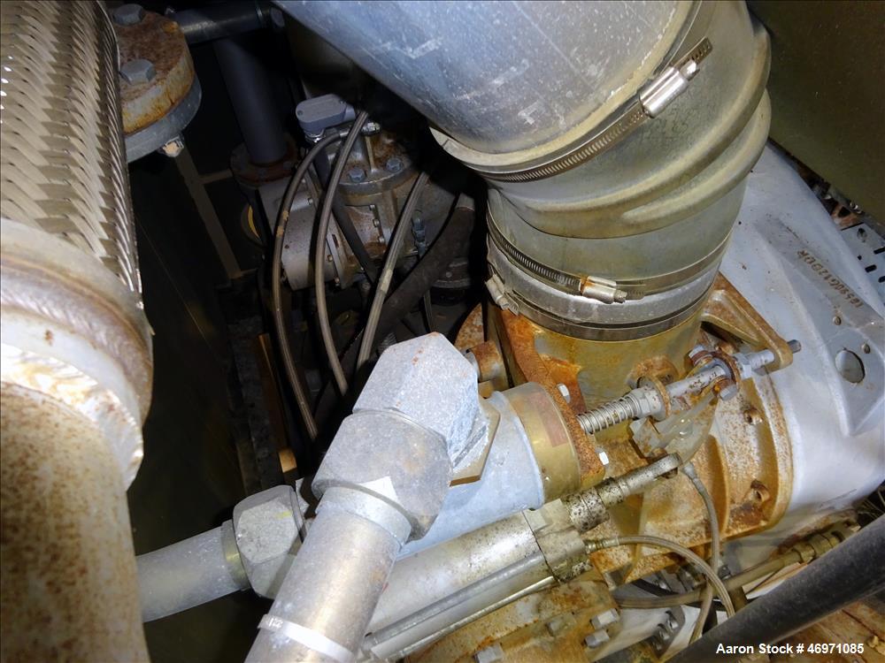 Used Ingersoll-Rand Sierra Air Cooled Rotary Screw Air Compressor, Model H350A. Capacity 1501 CFM, rated operating pressure 125 psig. Driven by a 350hp, 3/60/460 volt, 1788 rpm motor. Includes an Int...