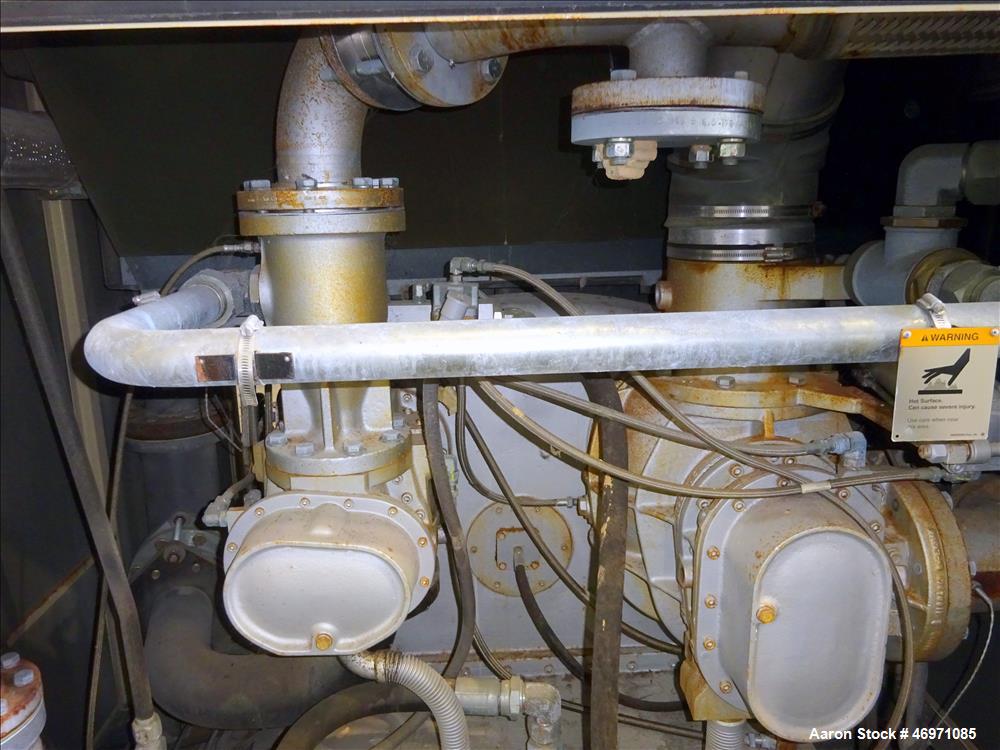 Used Ingersoll-Rand Sierra Air Cooled Rotary Screw Air Compressor, Model H350A. Capacity 1501 CFM, rated operating pressure 125 psig. Driven by a 350hp, 3/60/460 volt, 1788 rpm motor. Includes an Int...