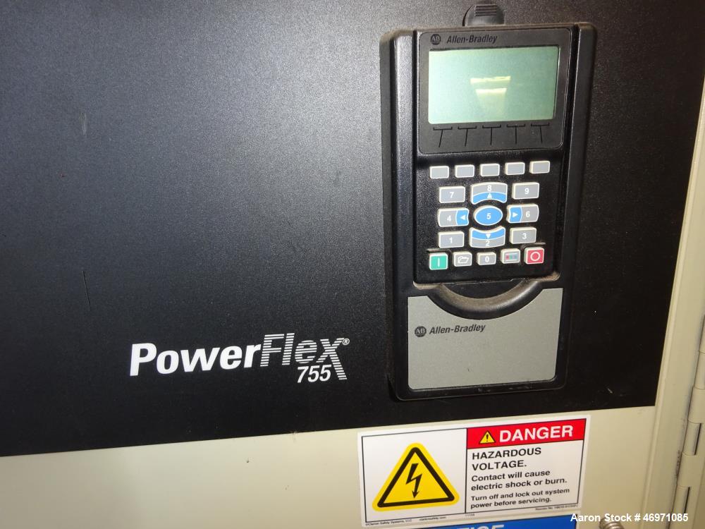 Used Ingersoll-Rand Sierra Air Cooled Rotary Screw Air Compressor, Model H350A. Capacity 1501 CFM, rated operating pressure 125 psig. Driven by a 350hp, 3/60/460 volt, 1788 rpm motor. Includes an Int...