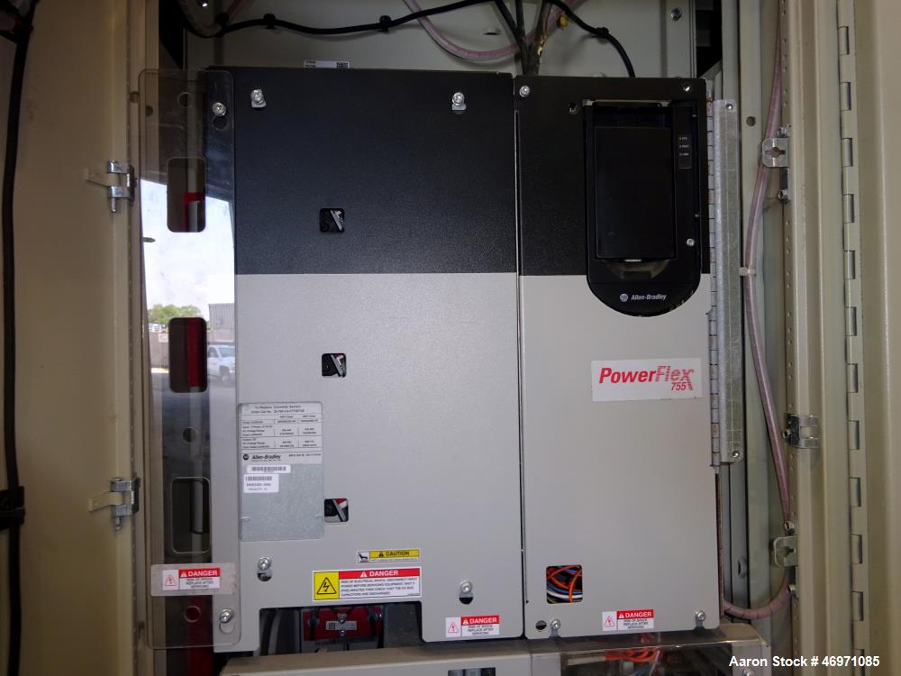 Used Ingersoll-Rand Sierra Air Cooled Rotary Screw Air Compressor, Model H350A. Capacity 1501 CFM, rated operating pressure 125 psig. Driven by a 350hp, 3/60/460 volt, 1788 rpm motor. Includes an Int...