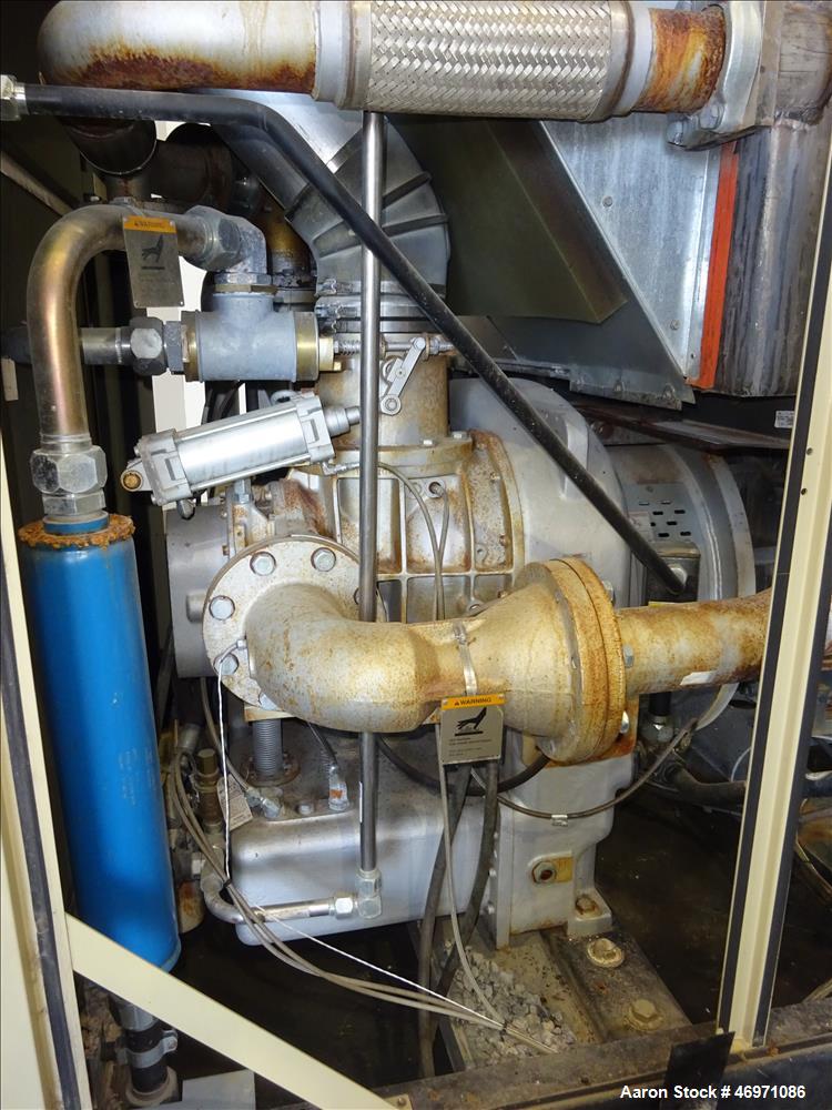 Used- Ingersoll-Rand Sierra Air Cooled Rotary Screw Air Compressor, Model H350A.