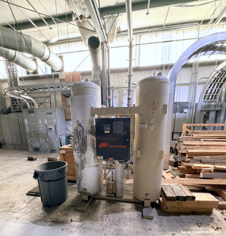 Industrial Compressed Air System with (2) Ingersoll Rand Compressors, Dryers & Air Receivers