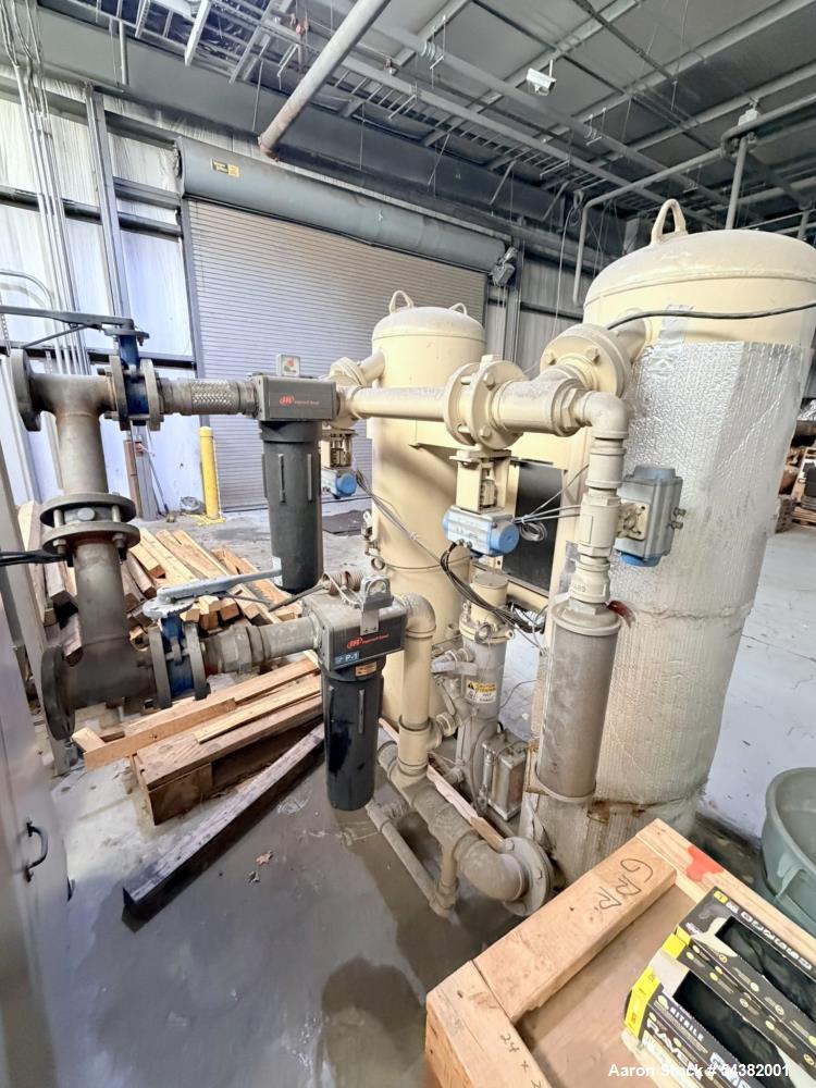 Industrial Compressed Air System with (2) Ingersoll Rand Compressors, Dryers & Air Receivers