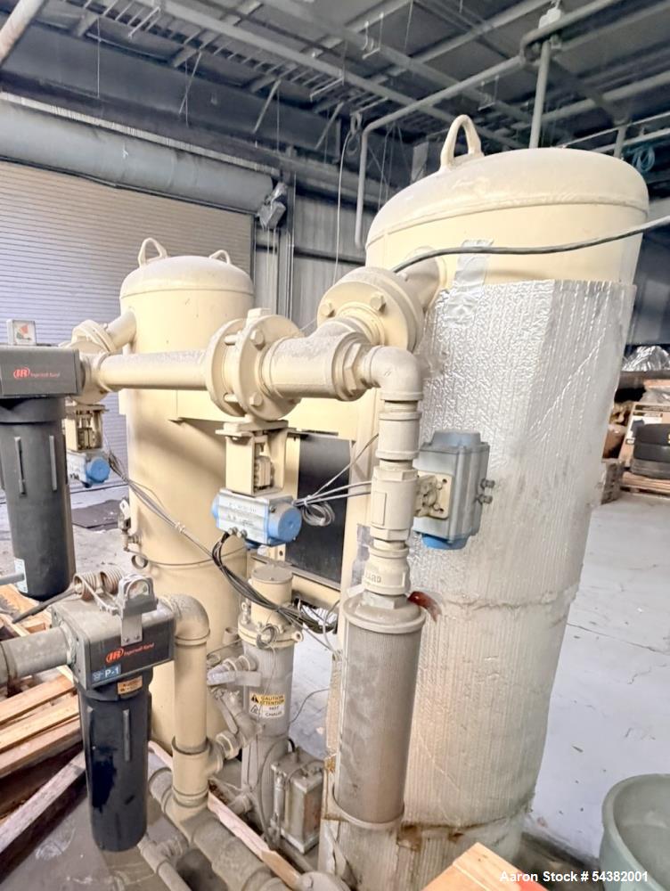 Industrial Compressed Air System with (2) Ingersoll Rand Compressors, Dryers & Air Receivers