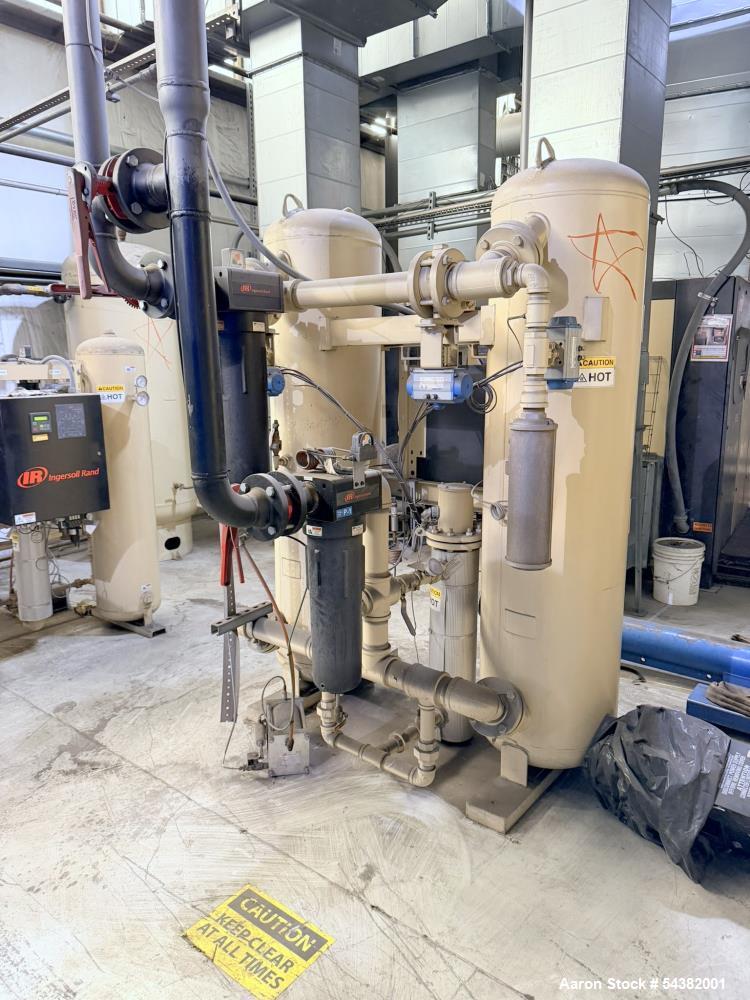 Industrial Compressed Air System with (2) Ingersoll Rand Compressors, Dryers & Air Receivers