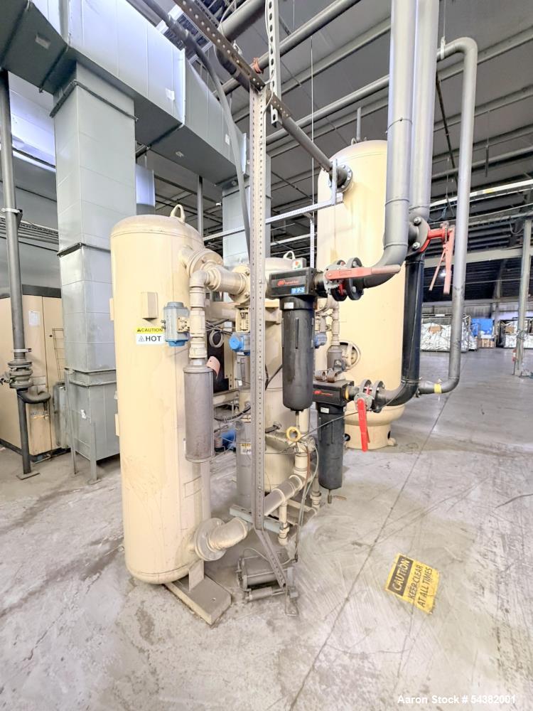 Industrial Compressed Air System with (2) Ingersoll Rand Compressors, Dryers & Air Receivers