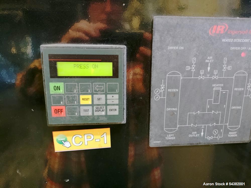 Industrial Compressed Air System with (2) Ingersoll Rand Compressors, Dryers & Air Receivers
