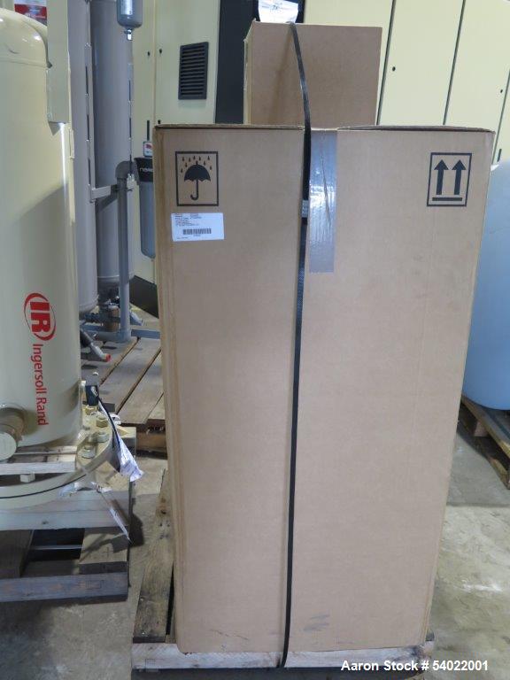 Unused Ingersoll Rand RS185i-A145 Rotary Screw Air Compressor Package – 260 HP, 1211 CFM, 2023 Build, Air Receiver Tanks, Air Dryer, Desiccant Dryer, Filtration, Oil/Water Separator