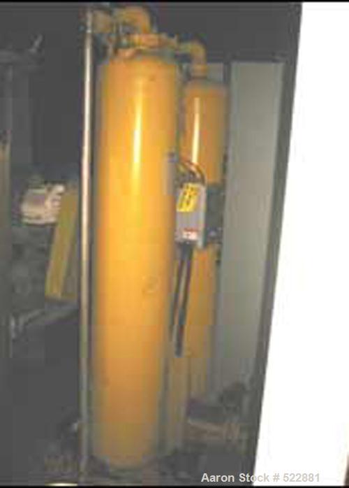 USED: 861 cfm Ingersoll-Rand rotary screw air compressor, model Sierra H-200. Oil free design, 200 hp, 3/60/460 volt, air cooled, 125 psi discharge pressure, 128 psi modulative pressure, cabinet styl...