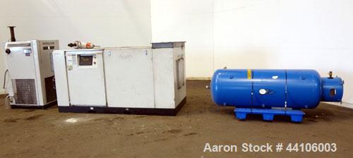 Used Ingersoll- Rand Air Cooled Rotary Screw Air Compressor, Model SSR-EP100