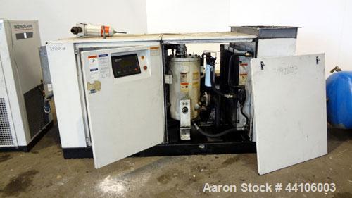 Used Ingersoll- Rand Air Cooled Rotary Screw Air Compressor, Model SSR-EP100