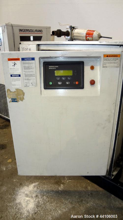 Used- Ingersoll- Rand Air Cooled Rotary Screw Air Compressor, Model SSR-EP100