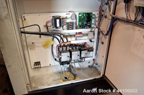 Used Ingersoll-Rand Air Cooled Rotary Screw Air Compressor, Model SSR-EP125. Capacity 571 CFM, rated operating pressure 125 psig, maximum discharge pressure 128 psig, maximum modulate pressure 135 ps...