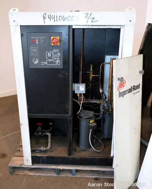 Used Ingersoll-Rand Air Cooled Rotary Screw Air Compressor, Model SSR-EP125. Capacity 571 CFM, rated operating pressure 125 psig, maximum discharge pressure 128 psig, maximum modulate pressure 135 ps...