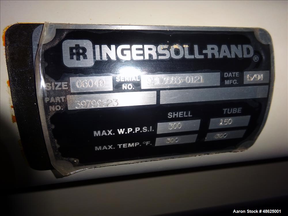 Used Ingersoll Rand Rotary Screw Air Compressor, Model SSR-EP150.