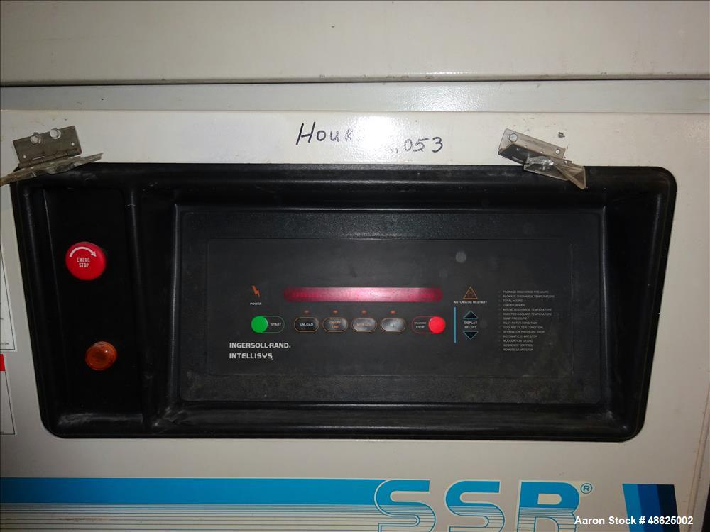 Used Ingersoll Rand Rotary Screw Air Compressor, Model SSR-EP150.
