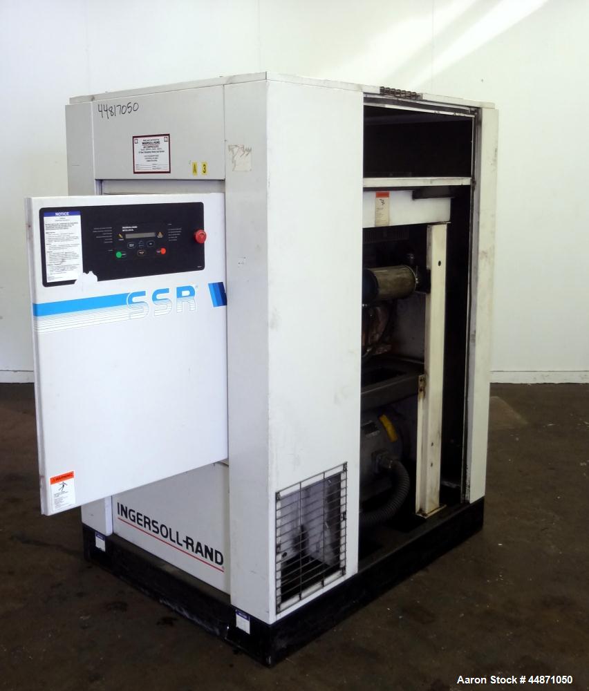 Used Ingersoll-Rand Air Cooled Rotary Screw Air Compressor, Model SSR-EP50SE