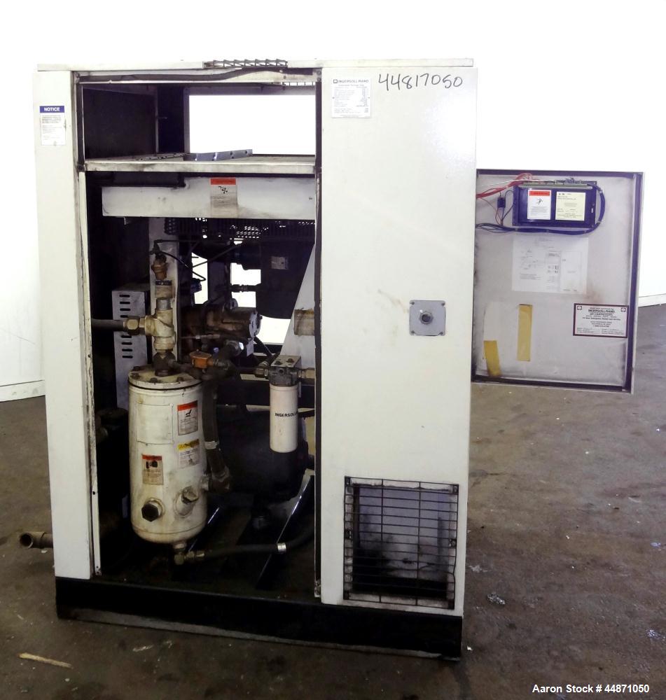 Used Ingersoll-Rand Air Cooled Rotary Screw Air Compressor, Model SSR-EP50SE