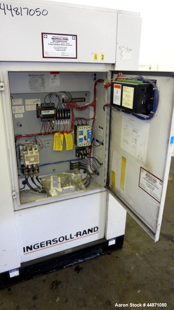 Used Ingersoll-Rand Air Cooled Rotary Screw Air Compressor, Model SSR-EP50SE