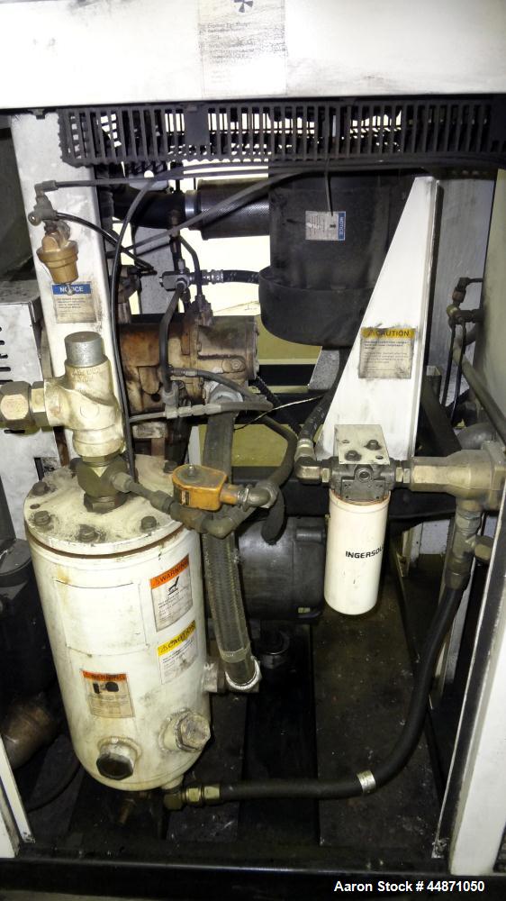 Used Ingersoll-Rand Air Cooled Rotary Screw Air Compressor, Model SSR-EP50SE