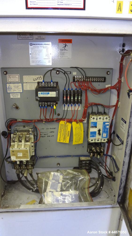 Used Ingersoll-Rand Air Cooled Rotary Screw Air Compressor, Model SSR-EP50SE