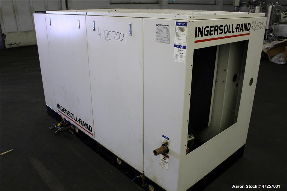 Used Ingersoll-Rand Air Cooled Rotary Screw Air Compressor, Model SSR-EP60.