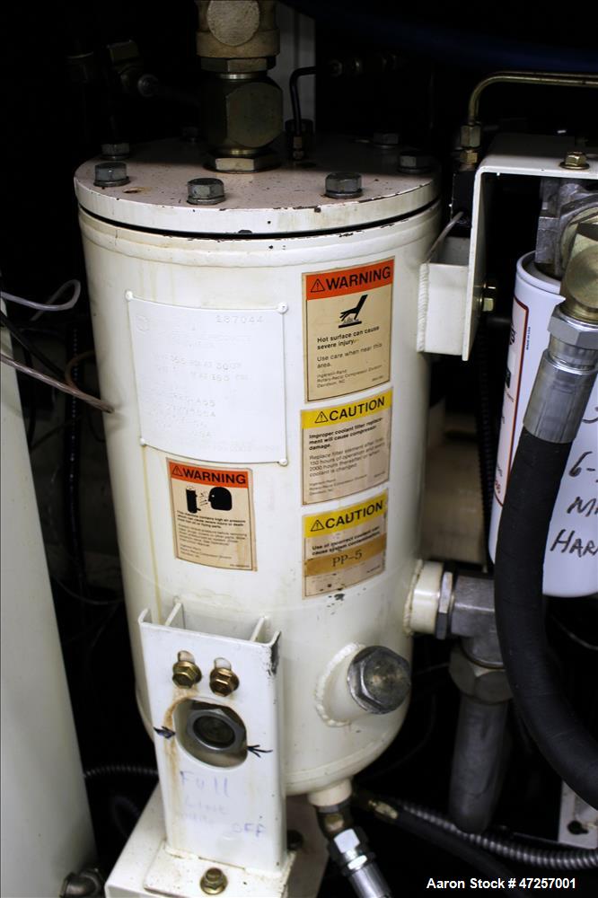 Used Ingersoll-Rand Air Cooled Rotary Screw Air Compressor, Model SSR-EP60.