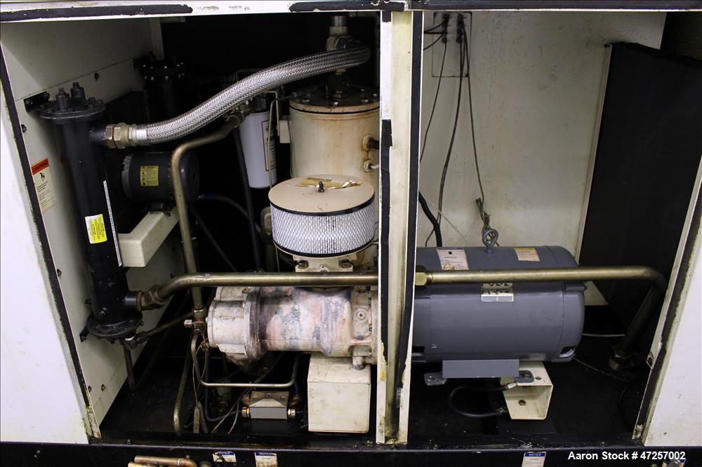 Used Ingersoll-Rand Air Cooled Rotary Screw Air Compressor, Model SSR-EP60