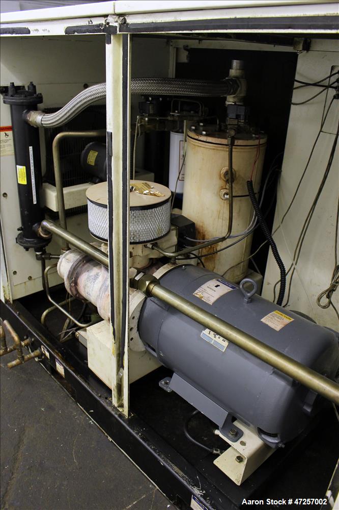 Used Ingersoll-Rand Air Cooled Rotary Screw Air Compressor, Model SSR-EP60