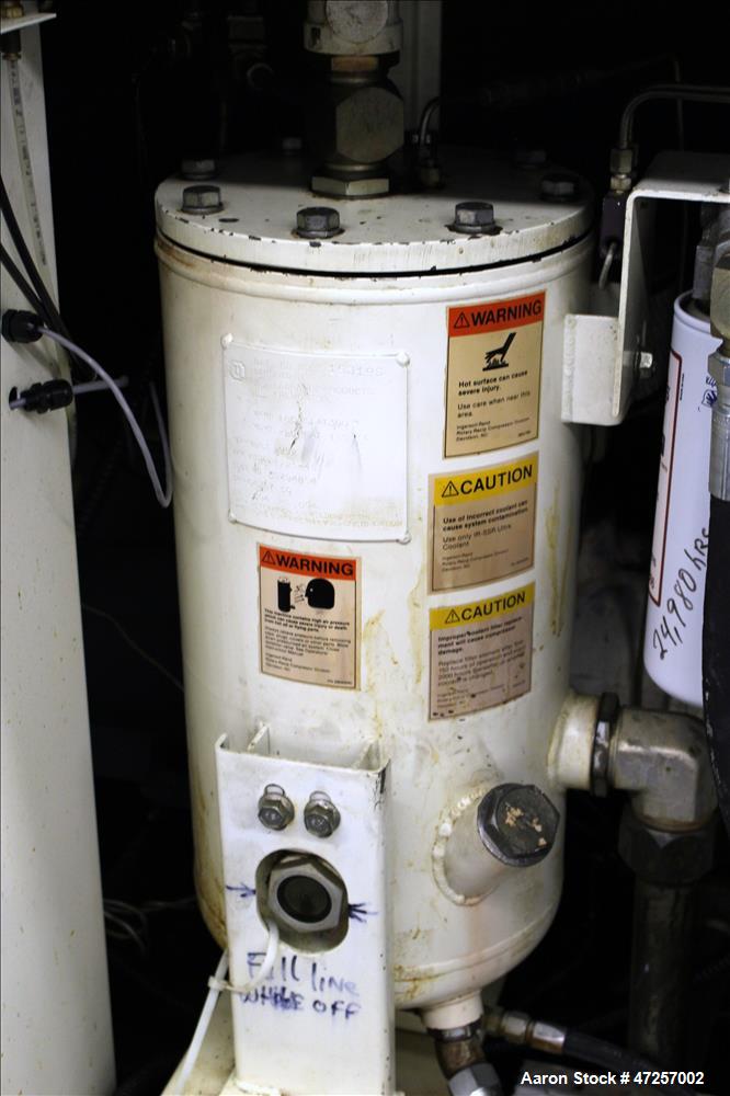 Used Ingersoll-Rand Air Cooled Rotary Screw Air Compressor, Model SSR-EP60
