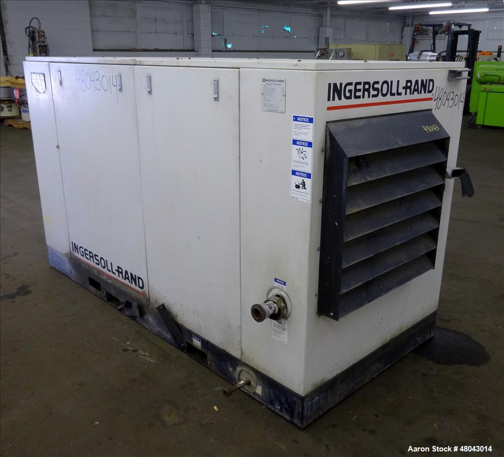 Used Ingersoll-Rand Air Cooled Rotary Screw Air Compressor, Model SSR-EPE50.