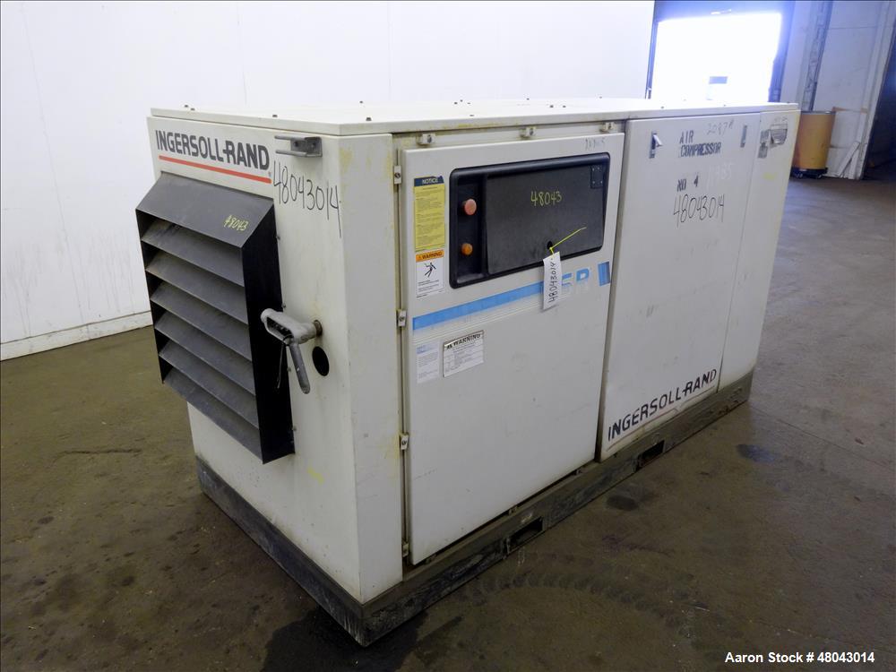 Used Ingersoll-Rand Air Cooled Rotary Screw Air Compressor, Model SSR-EPE50.