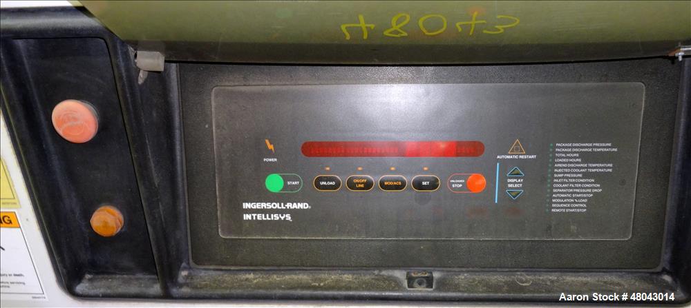 Used Ingersoll-Rand Air Cooled Rotary Screw Air Compressor, Model SSR-EPE50.